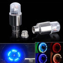 10X Car Tyre Valve Neon LED Auto Wheel Stem Cap Light Lamp Bulb Tire Light Cap