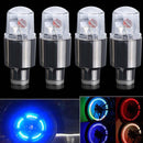 10X Car Tyre Valve Neon LED Auto Wheel Stem Cap Light Lamp Bulb Tire Light Cap
