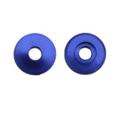 8 Pcs M6 Gaskets Car Modification Bumper Washer License Plate Mini Screw Set