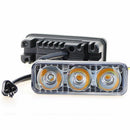 2 PCS  3 LEDs Car Daytime Running Lights Turn Signal Lamp Durable