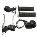 1 Set Hand Grip Kill Switch Twist Throttle Brake Lever Moto Pocket Dirt Bike New