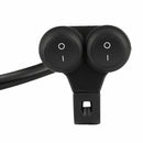 1 x Motorcycle ATV Handlebar Dual Button Refit Headlight Red Light Switch