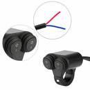 1 Pc 12V Motorcycle Handlebar Headlight Fog Light Horn Dual Button On Off Switch