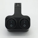 1 Pc 12V Motorcycle Handlebar Headlight Fog Light Horn Dual Button On Off Switch