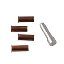 8PCS Door Hinge Pin Liners Bushings Kit Tool fit for Jeep Wrangler JK 2007-2018