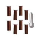 Door Hinge Pin Liners Bushings Kit for Jeep Wrangler JK 2-Door 2007-2018
