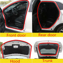 1 PCS 4M Seal Strip Car Door Hood Trunk Trim Edge Rubber Weatherstrip