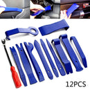 12Pcs Car Panel Removal Open Pry Tools Kit Dash Door Radio Trim Pump Wedge New