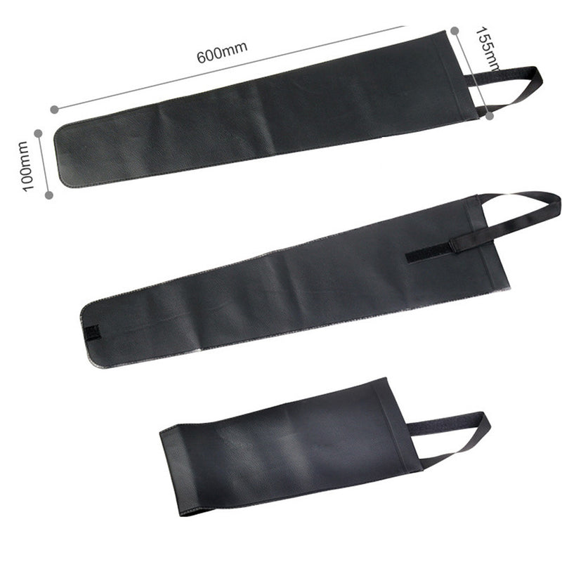 1 x PU Faux Leather Waterproof Foldable Car Solid Color Umbrella Bag New