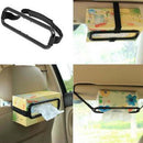 3 Pcs Black Car Hanging Tissue Box Holder 21*6.8cm Newest Useful