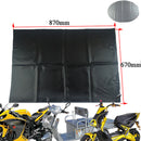 1x Motorcycle Leather Seat Cover Universal Scooter ATV Cover Protector DIY AA AA