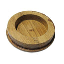 1pc 2-1/2" Teak Wood Boat Center Steering Wheel Cap Fit for Boat Steel Wheel Hot