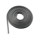 1Pcs Car Door Strip D-Shape Rubber Weather Seal Hollow Universal Weatherstrip