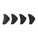 4Pcs Car Rear Bumper Lip Diffuser Shark Fin Spoiler Protector Universal