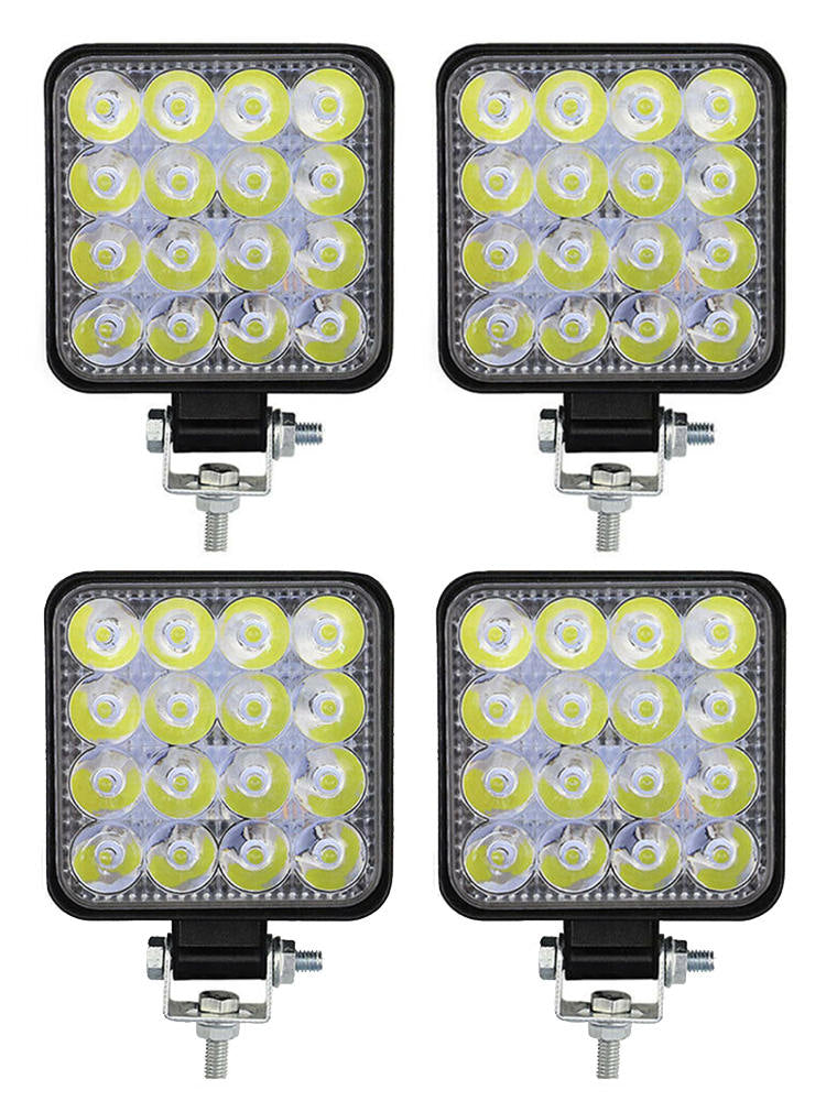 4X 48W LED Work Light Fog Lamp For Truck OffRoad Tractor Lights 12V/24V Sale