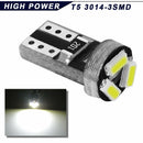20 x White SMD 12v T5 Wedge Light Bulb Interior / Instrument Panel / Gauge
