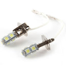 10PC H3 5050 9 LED Cornering lamp Fog Head Light Lamp Bulb Pure White DC 12V