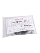 146Pcs Fender Door Hood Bumper Trim Clips Body Retainer Assortment