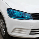 1x Glossy Tint Vinyl Film Overlay Wrap Sheet For Headlight Fog Lights Taillight