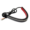 2x flexible 48 LED Strip Light 30cm Orange Waterproof for Car Motorcycle New xx