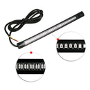 2x flexible 48 LED Strip Light 30cm Orange Waterproof for Car Motorcycle New xx