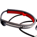 2x flexible 48 LED Strip Light 30cm Orange Waterproof for Car Motorcycle New xx