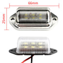 2Pcs 6LED License Plate Tag Lights Lamps for Truck SUV Trailer Van