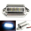 2Pcs 6LED License Plate Tag Lights Lamps for Truck SUV Trailer Van