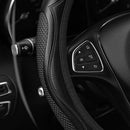 1pc 37-38CM PU Leather Car Steering Wheel Cover Breathable Anti-slip Hot