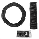 1pc 37-38CM PU Leather Car Steering Wheel Cover Breathable Anti-slip Hot