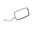 Pair 10mm Motorcycle Motorbike Scooter Rod Rearview Side Mirror Clear Universal