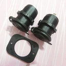 1 Pc Black DC 12V Car Boat Motorcycle Cigarette Lighter Socket Outlet Power Plug