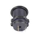 Black DC 12V Car Boat Motorcycle Cigarette Lighter Socket Outlet Power Plug