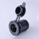 Black DC 12V Car Boat Motorcycle Cigarette Lighter Socket Outlet Power Plug