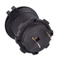 1 Pc Black DC 12V Car Boat Motorcycle Cigarette Lighter Socket Outlet Power Plug