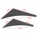 4 x Black Front Bumper Lip Chin Spoiler Wing Body Kit  High Quality