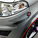 4 x Black Front Bumper Lip Chin Spoiler Wing Body Kit  High Quality