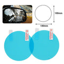 4 Pcs Car Side Window Protective Film Anti-Fog Membrane Waterproof Clear Film