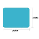 4 Pcs Car Side Window Protective Film Anti-Fog Membrane Waterproof Clear Film
