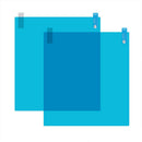 4 Pcs Car Side Window Protective Film Anti-Fog Membrane Waterproof Clear Film