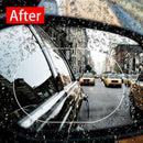 4 Pcs Car Side Window Protective Film Anti-Fog Membrane Waterproof Clear Film