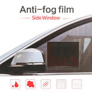 4 Pcs Car Side Window Protective Film Anti-Fog Membrane Waterproof Clear Film