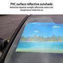 Car Retractable Windshield Sun Shade Visor Folding Block Cover  Window