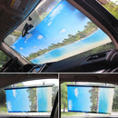 Car Retractable Windshield Sun Shade Visor Folding Block Cover  Window