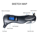 Digital Tire Pressure Gauge Car Bike 150 PSI Meter Tester Tyre Gauge