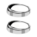 2x Car Rotation Small Round Mirror 50mm Blind Spot Reversing Rearview Best