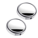 2x Car Rotation Small Round Mirror 50mm Blind Spot Reversing Rearview Best