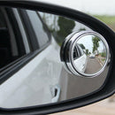 2 Pcs 360 degree Wide angle Car Blind Spot Rearview Mirror Small Round Mirror