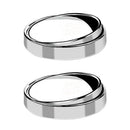 2x Car Rotation Small Round Mirror 50mm Blind Spot Reversing Rearview Best