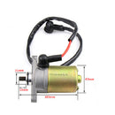 GY6 139QMB Electric Starter Motor 50/80cc Chinese Scooter Moped ATV